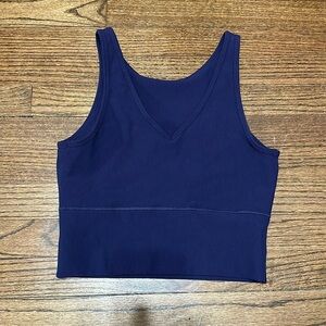 Zella Longline Ribbed Women’s Sports Bra Size Small